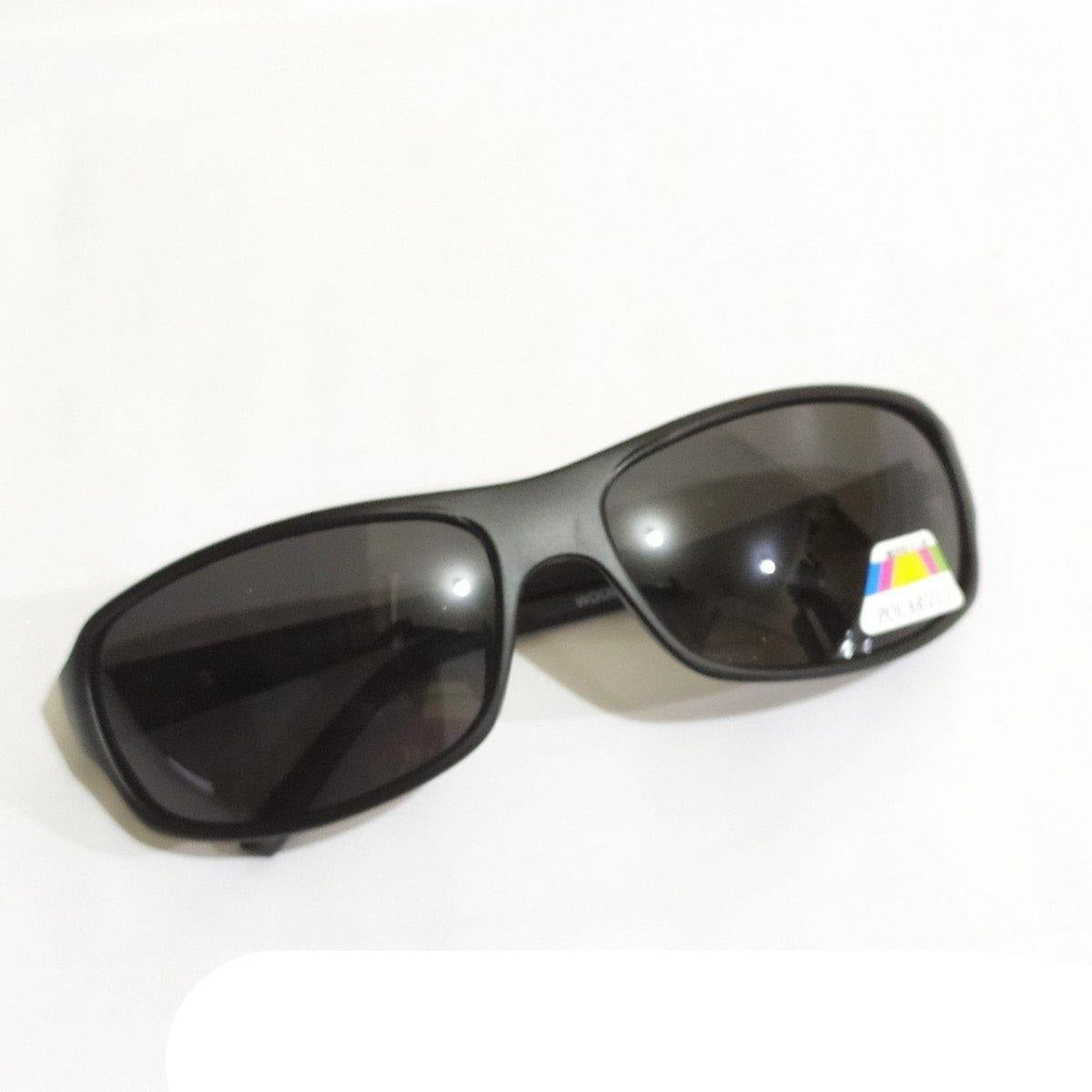 Wraparound Sports Polarized Sunglasses for Men and Women 10068MBK - Glasses India Online