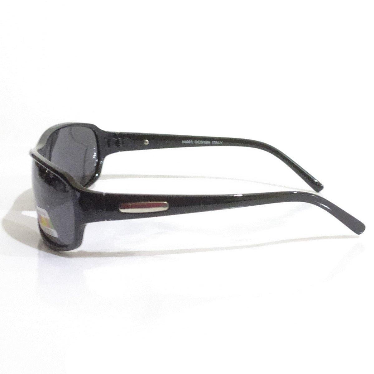 Wraparound Sports Polarized Sunglasses for Men and Women 10068SBK