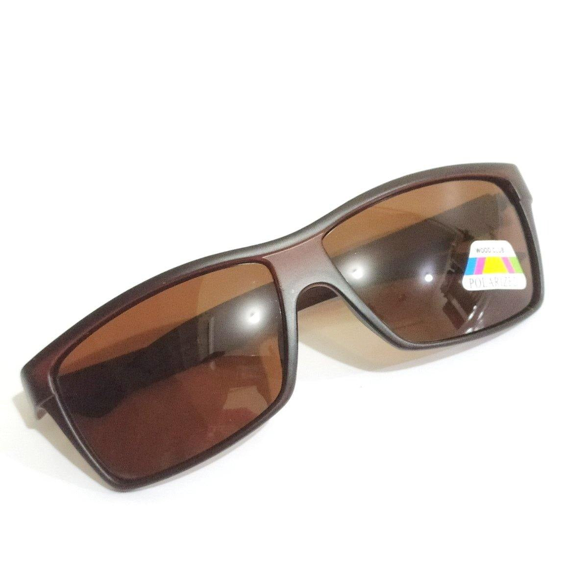 Wraparound Sports Polarized Sunglasses for Men and Women 10069BR - Glasses India Online