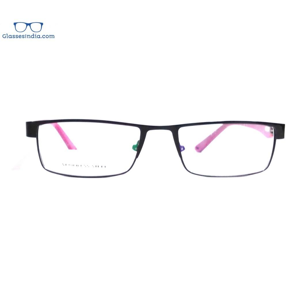 Blue Light Blocker Computer Glasses Anti Blue Ray Eyeglasses 1168RD - GlassesIndia