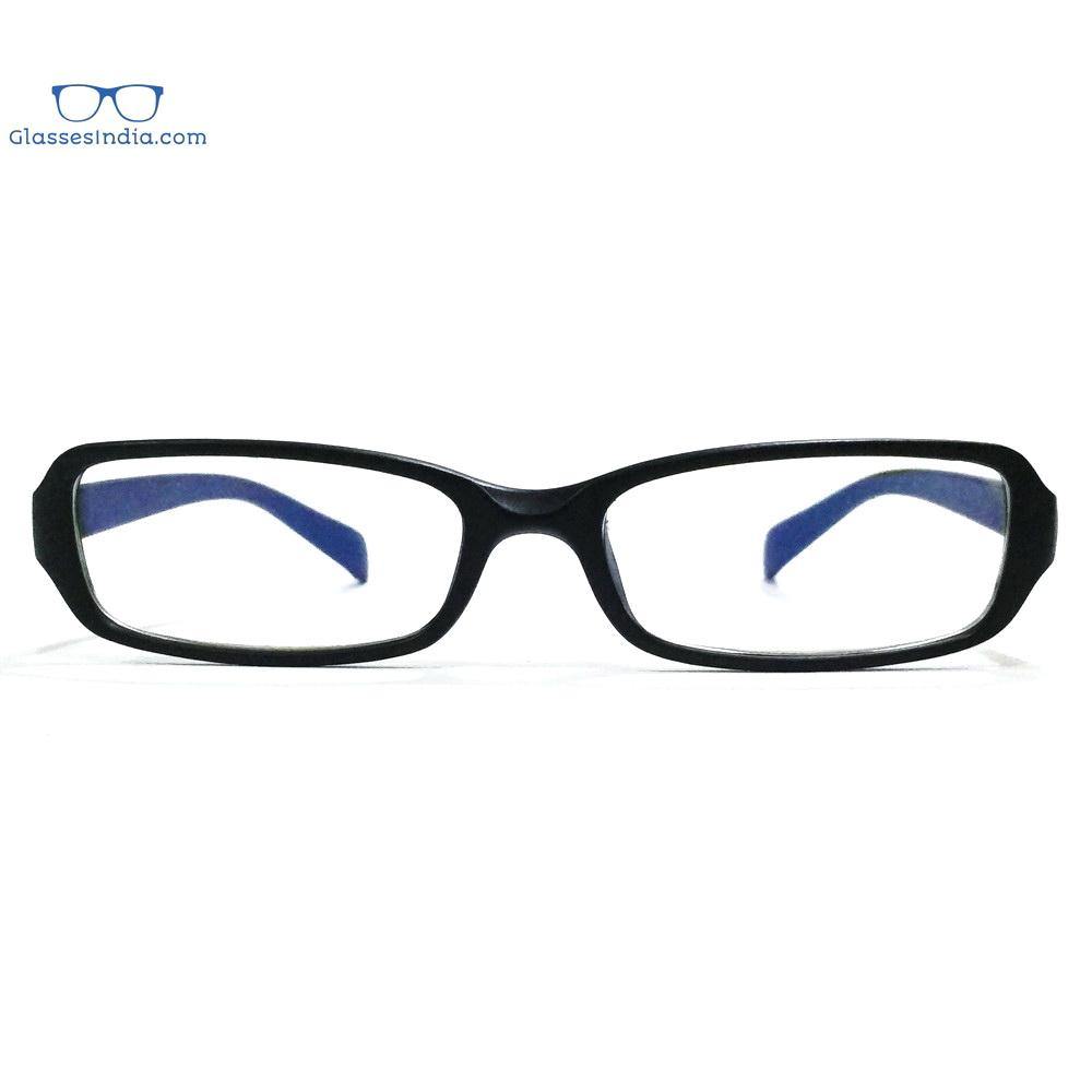Blue Light Blocker Computer Glasses Anti Blue Ray Eyeglasses 1307002MBK - Glasses India Online