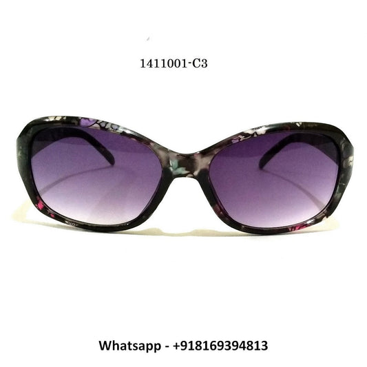 Floral Print Ladies Sunglasses for Women Model 1141001C3 - Glasses India Online
