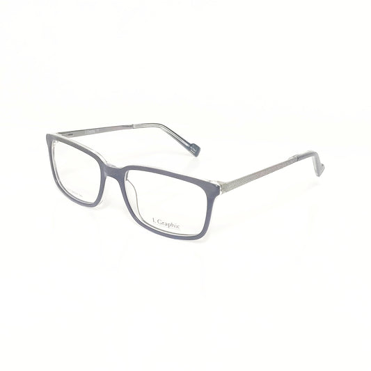 Premium Acetate Frame Glasses with Metal Side IG077