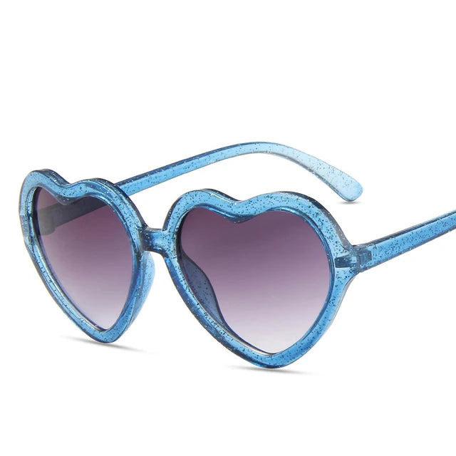 Kids Heart Shape Sunglasses Party Pack: 10 Delightful Shades for Birthdays