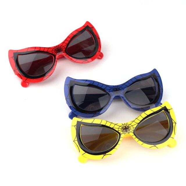 Fun & Stylish Spiderman style  Kids Sunglasses 10-Pack: Great Birthday Gifts