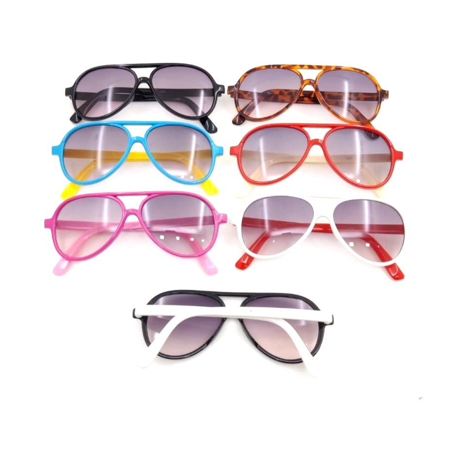 Aviator Kids Sunglasses Fiesta: 10-Pack Ultimate Birthday Gift Selection