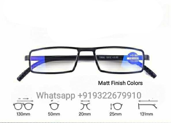 TR90 Blue Light Blocking Computer Reading Glasses for Men & Women 1912 - Glasses India Online