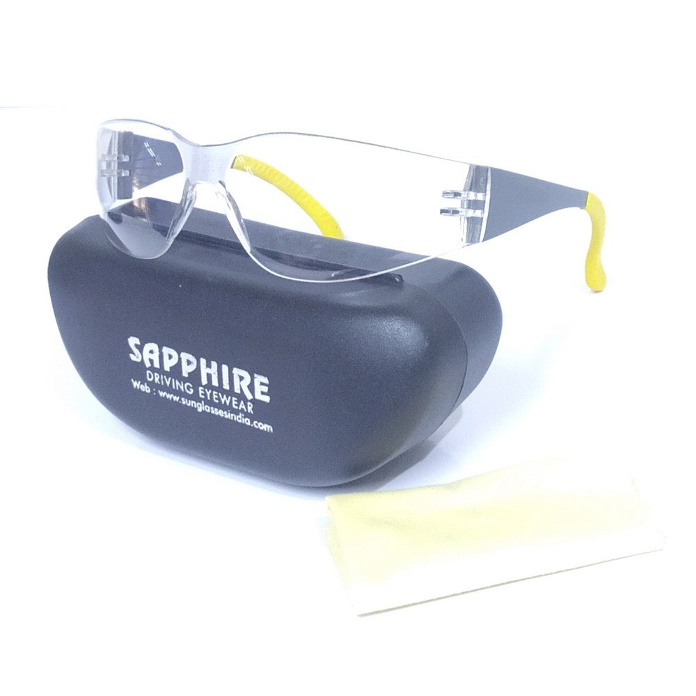 Sapphire Clear Anti Fog Driving Cyling Sunglasses 191