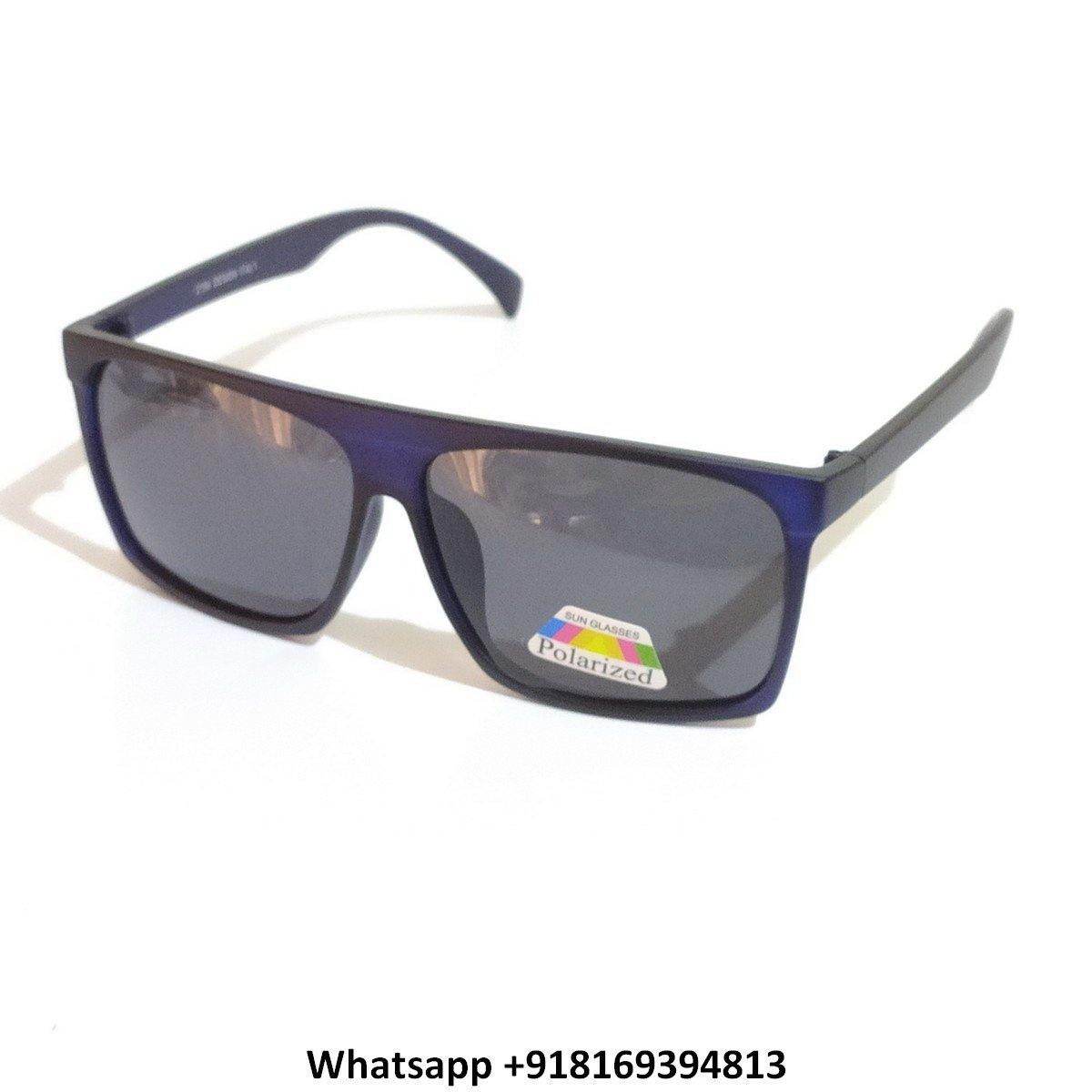 Trendy Square Polarized Sunglasses for Men and Women 2156BL