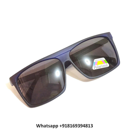 Trendy Square Polarized Sunglasses for Men and Women 2156BL - Glasses India Online
