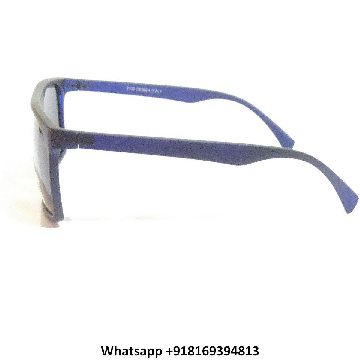 Trendy Square Polarized Sunglasses for Men and Women 2156BL - Glasses India Online