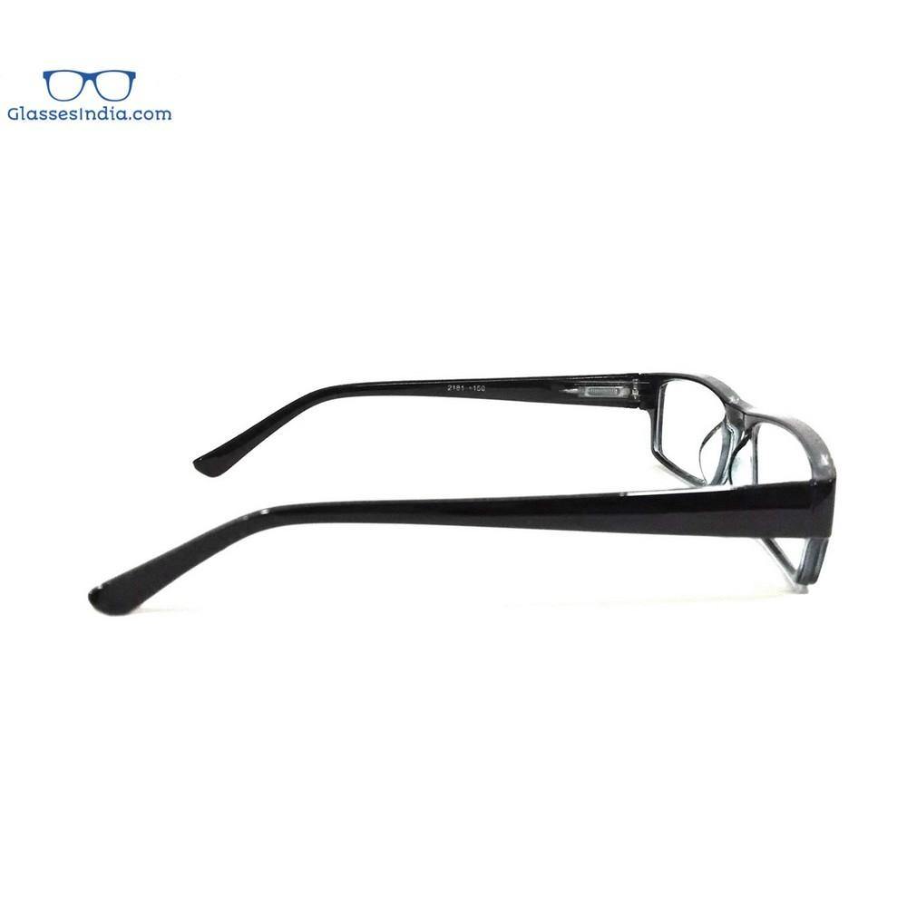 Black Computer Glasses with Anti Glare Coating 2181bk - Glasses India Online