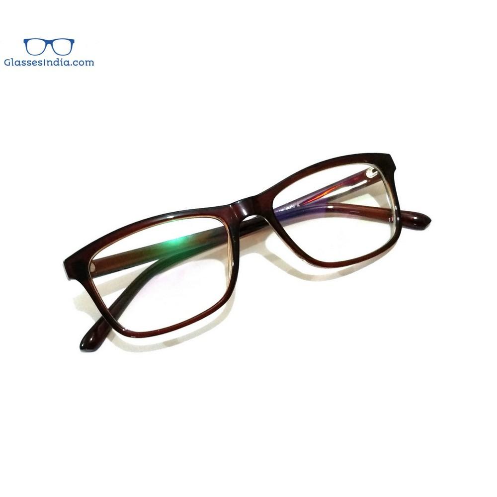 Blue Light Blocker Computer Glasses Anti Blue Ray Eyeglasses 2265BR - GlassesIndia