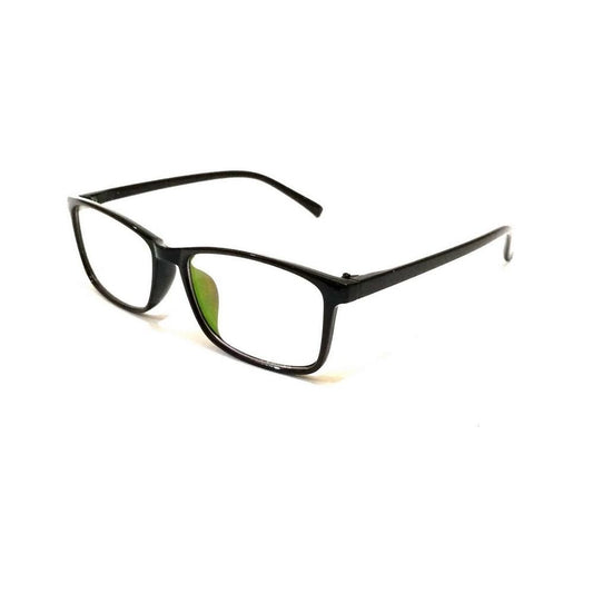 Rectangle Blue Light Blocker Computer Glasses Anti Blue Ray Eyeglasses 2392Bk - GlassesIndia