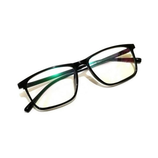 Blue Light Blocker Computer Glasses Anti Blue Ray Eyeglasses 2408BK - GlassesIndia