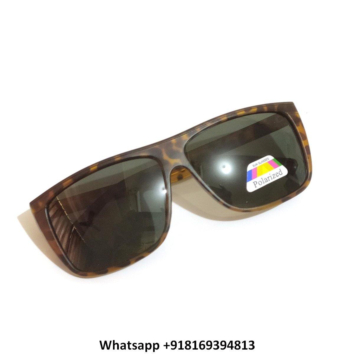 Trendy Square Polarized Sunglasses for Men and Women 2897DA - Glasses India Online