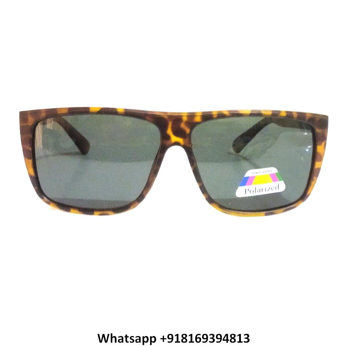 Trendy Square Polarized Sunglasses for Men and Women 2897DA - Glasses India Online