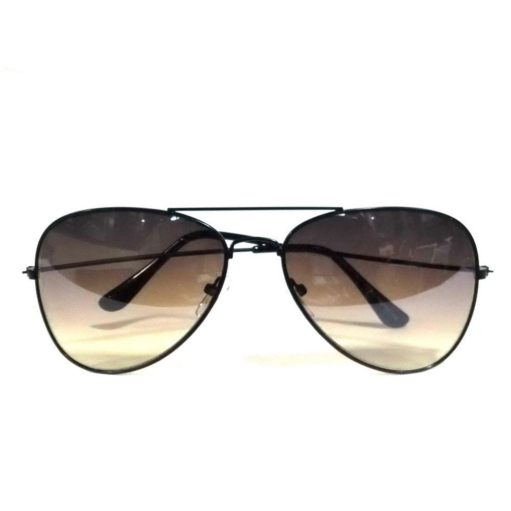 Dark Green Gradient Lens Pilot Style Aviators Sunglasses 28bkgr