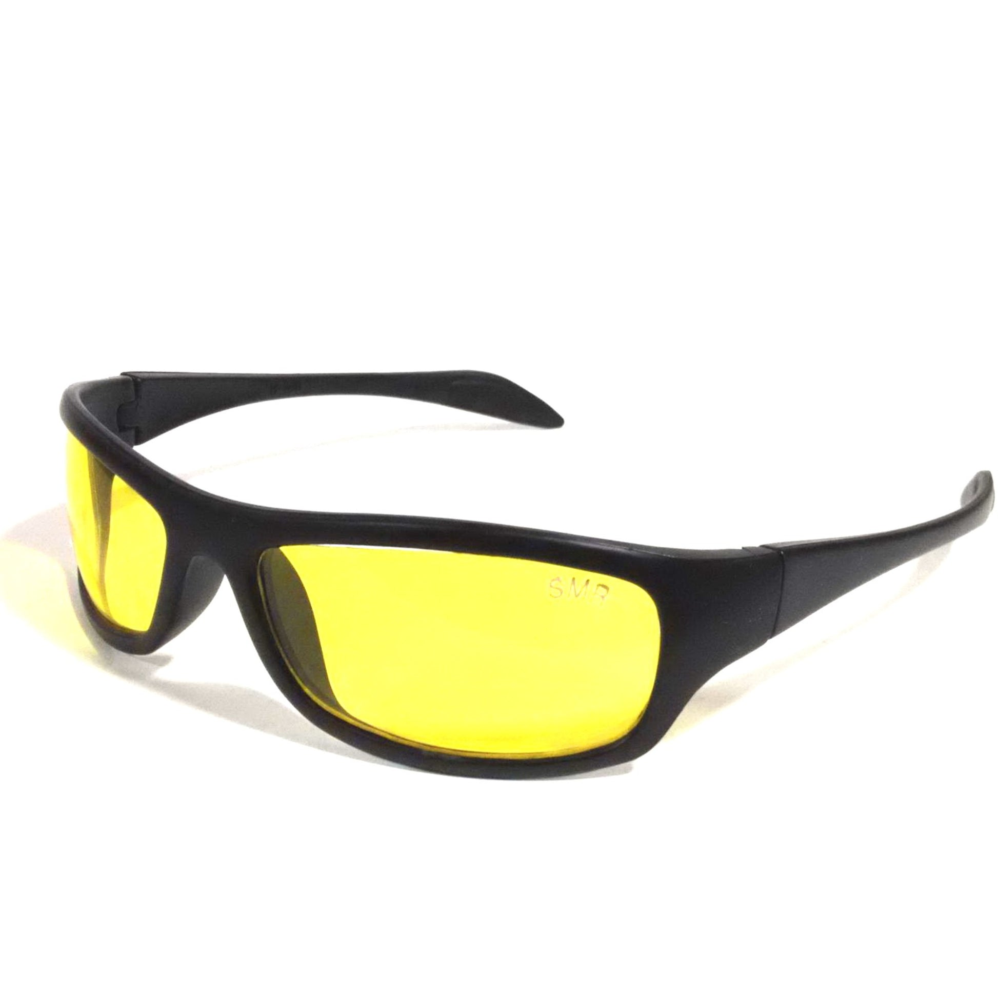 Wraparound Sports HD Vision Night Driving Sunglasses Angle