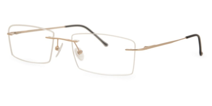 Ultralight Progressive Multifocal lenses blue light blocking rimless prescription reading glasses