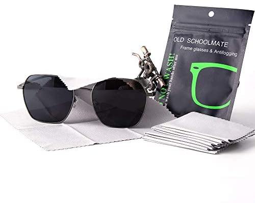 Peegsan Anti-Fog Wipes for Glasses - Microfiber Lens Cloth