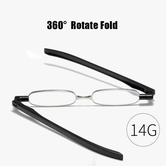 360 Degree Rotating Folding Portable Reading Glasses