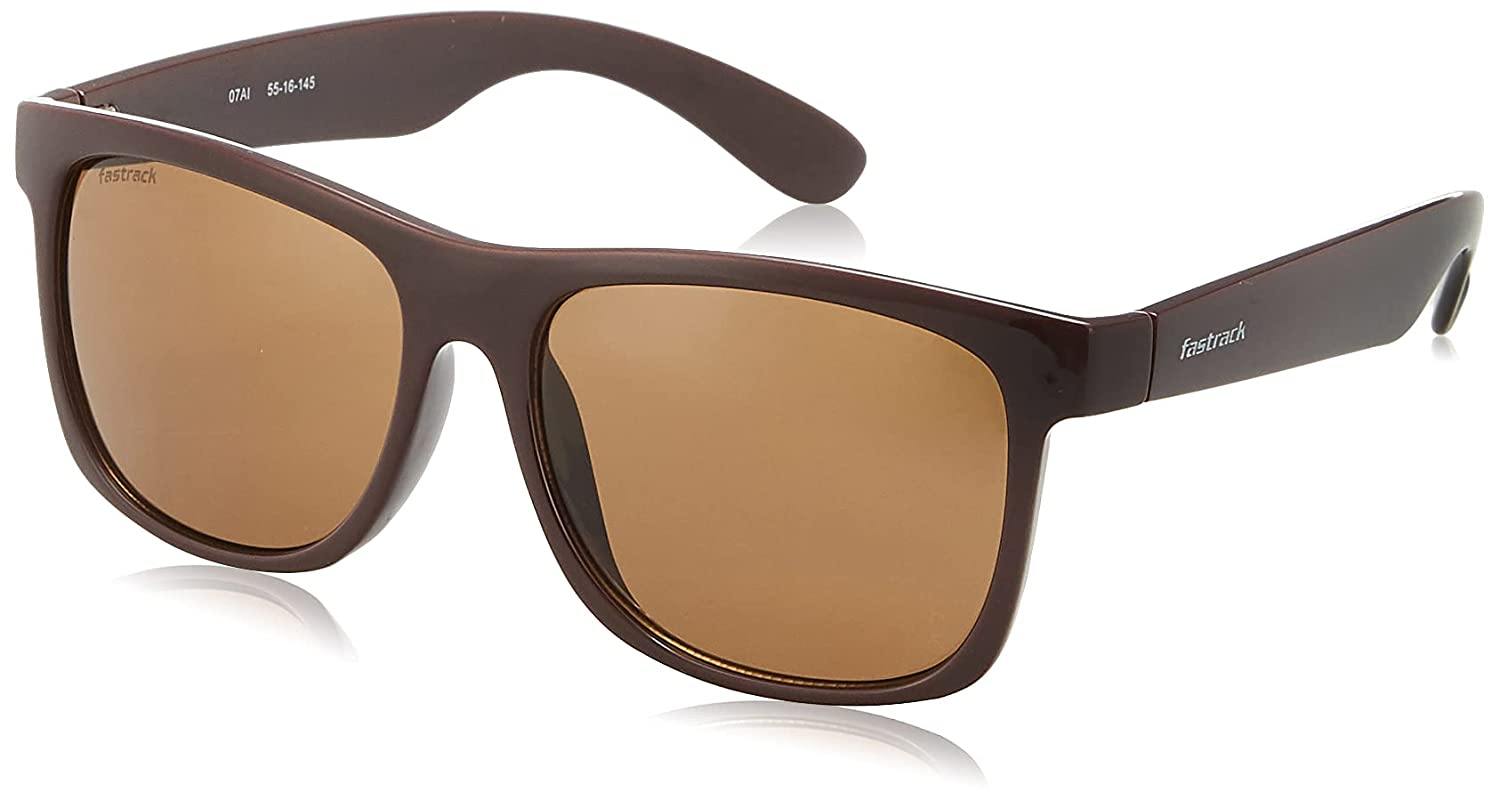 Buy Fastrack Men Square Sunglasses P425BR1 - Glasses India Online in India