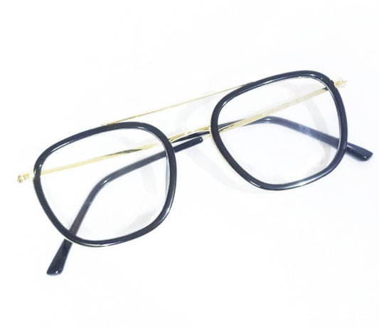 Tony Stark Style Full Frame Square Eyewear Glasses Spectacle Frames