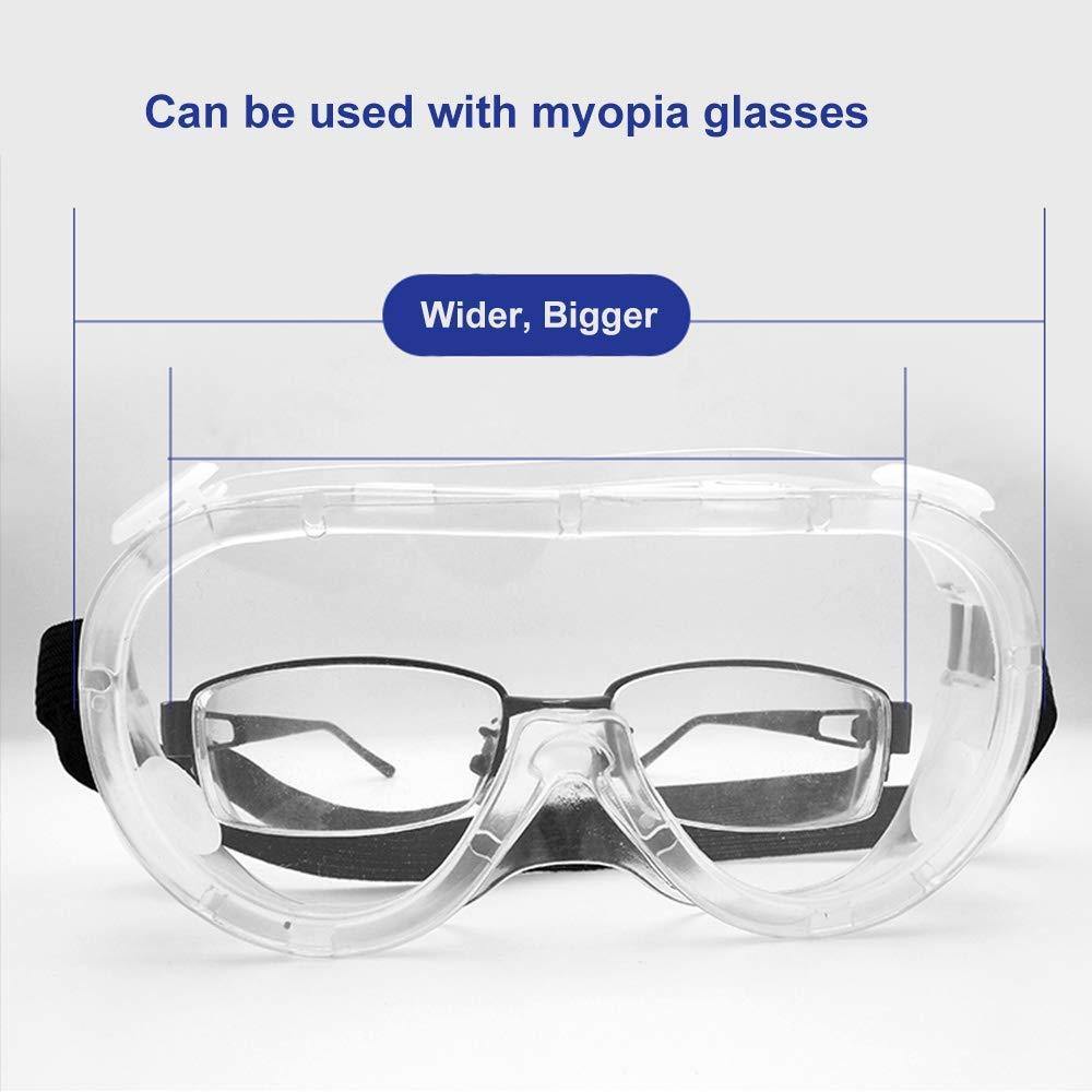Economy Chemical Splash Protection Eye Safety Goggles Glasses - Glasses India Online