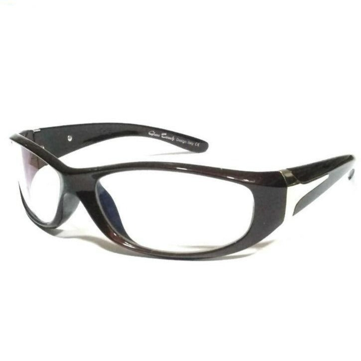 Buy Clear Night Driving Glasses Sports Glasses with Anti Glare Coating 703br - Glasses India Online in India