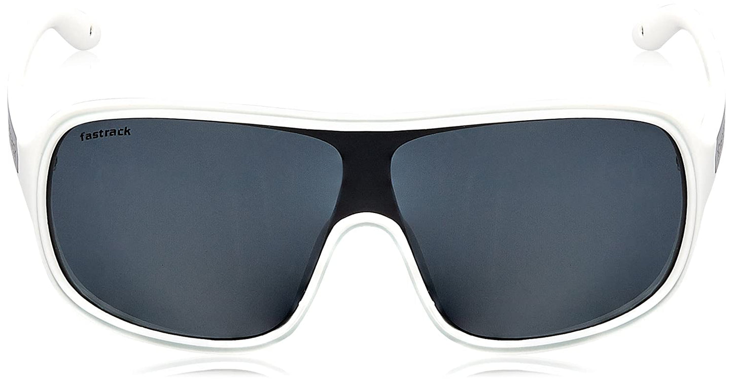 Fastrack White Square Sunglasses for Men and Women - Glasses India Online