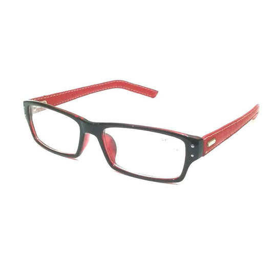 Black Front Red Side Computer Glasses with Anti Glare Coating 8002BKRD