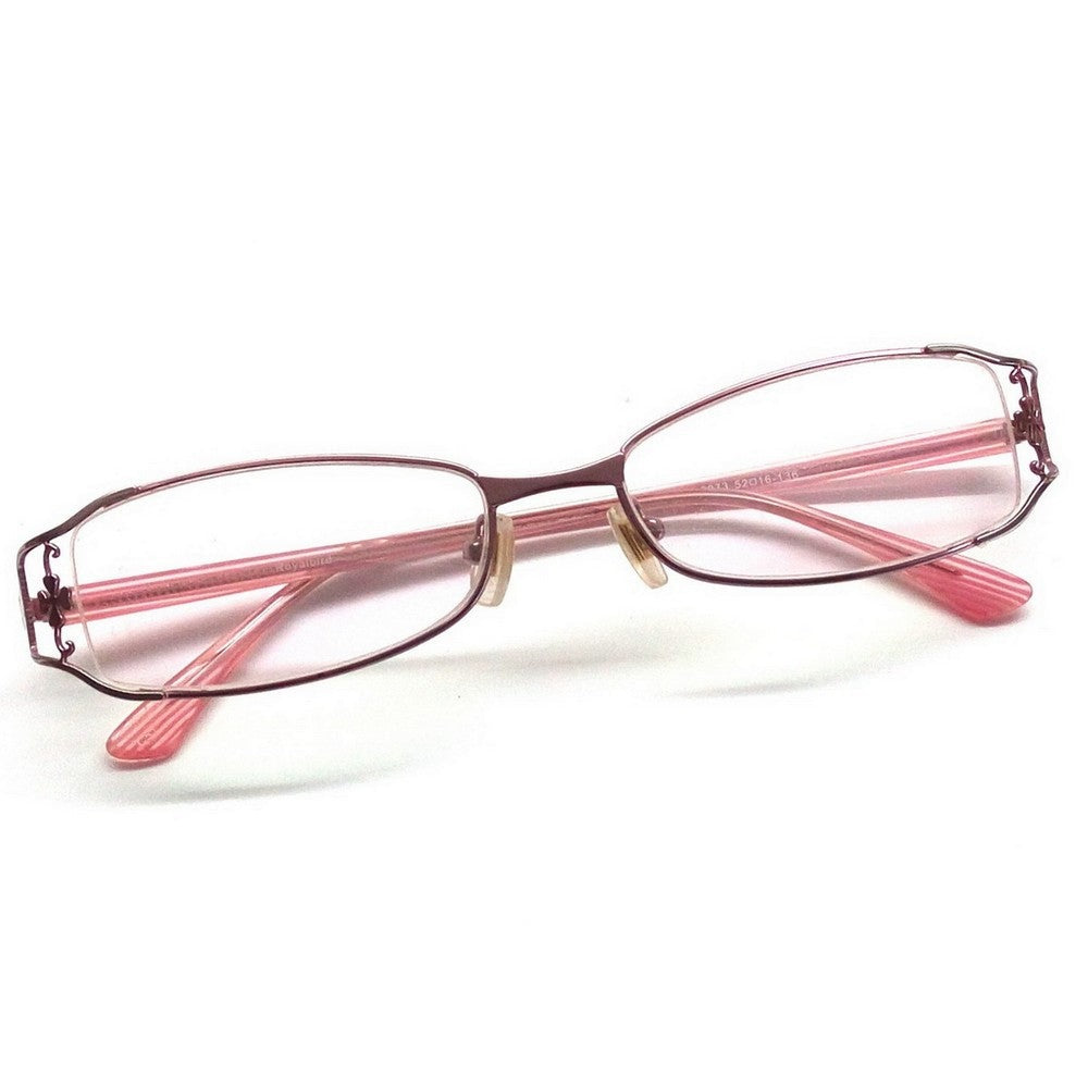 Pink Designer Full Frame Blue Light Blocker Computer Glasses for Women 8073PK