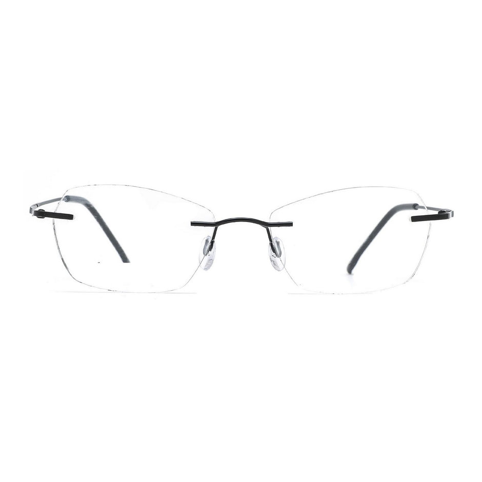Rimless Glasses Frameless Glass Specs Spectacles Frames Glasses