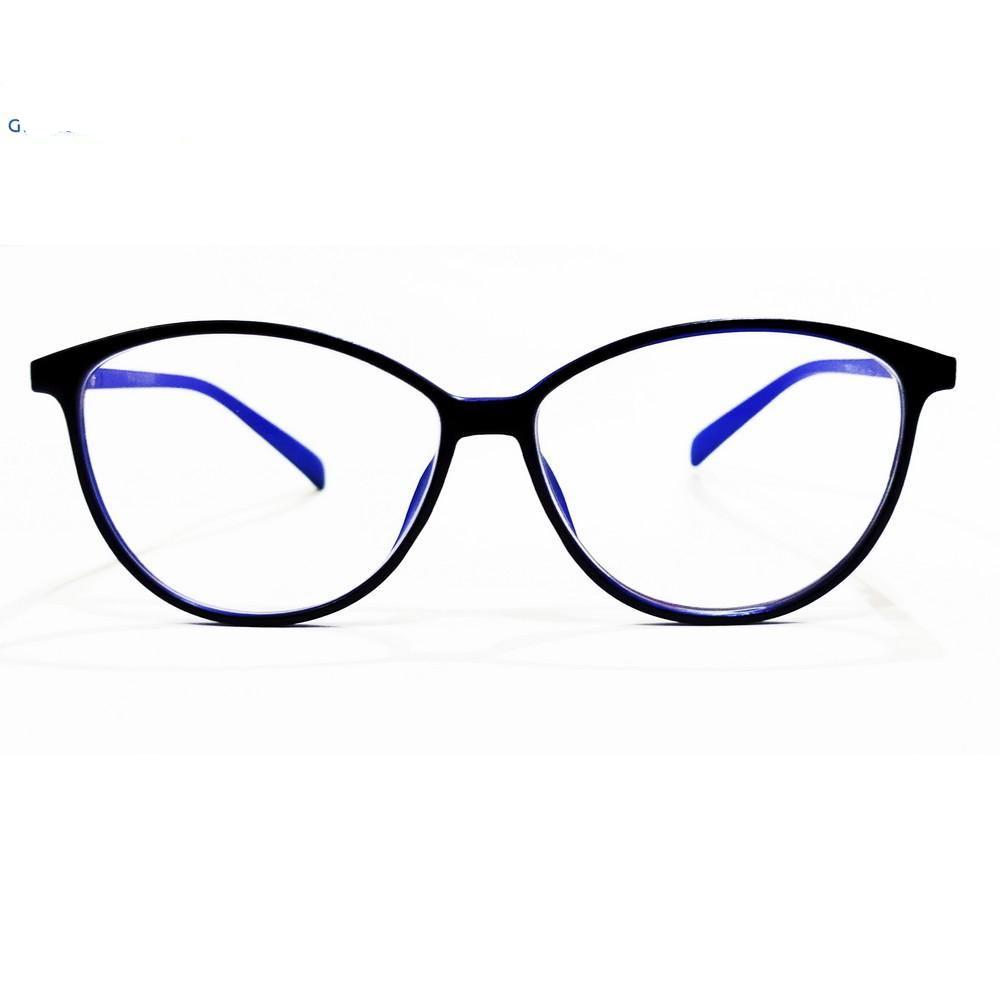 Blue Computer Glasses with Anti Glare Coating 9114BL - Glasses India Online