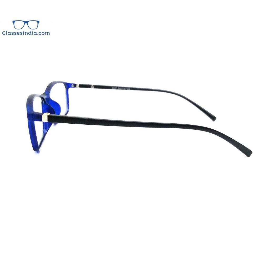 Blue Computer Glasses with Anti Glare Coating 9117BL - Glasses India Online