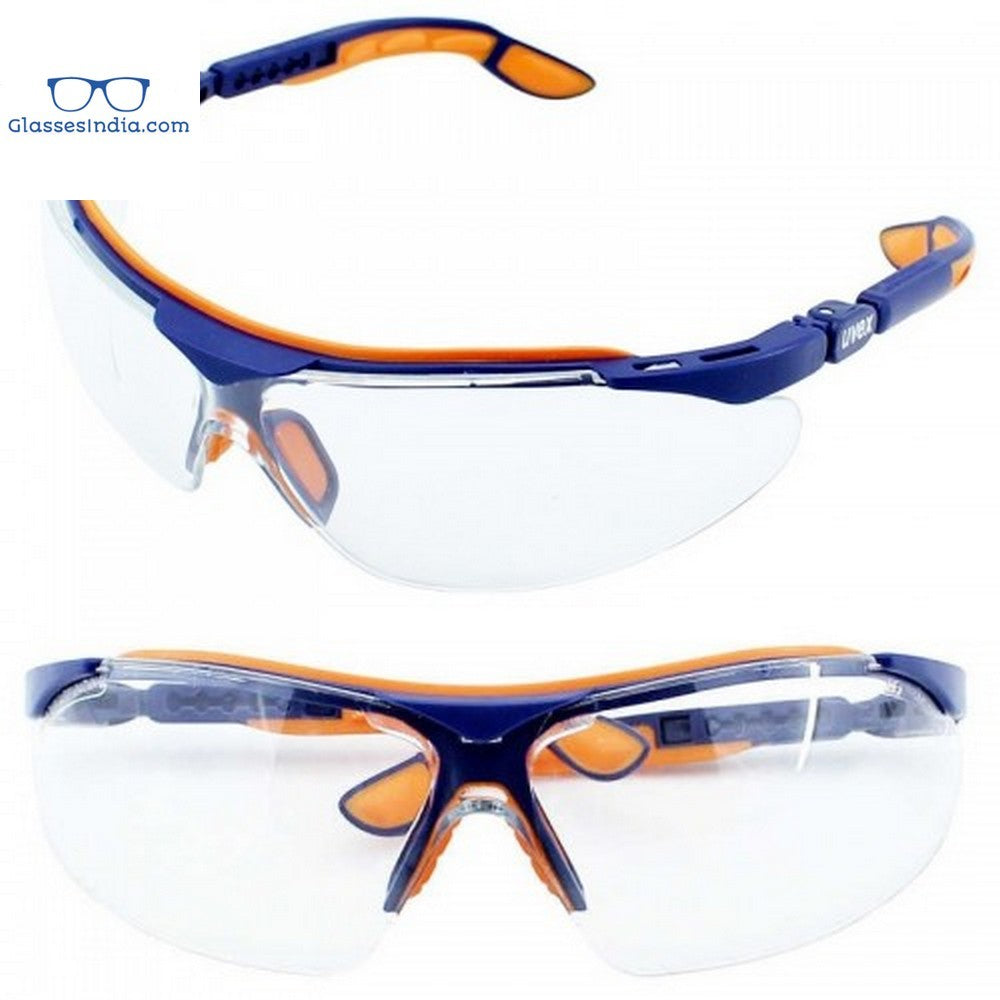 Uvex I-VO Clear Anti Fog Anti Mist Driving Glasses Cycling Glasses 9160265 - Glasses India Online