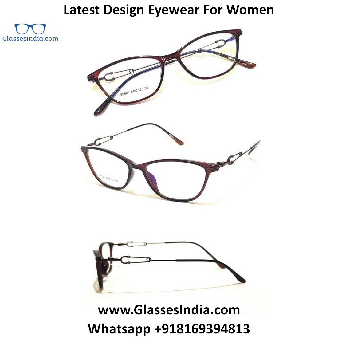 Trendy Designer Glasses for Women 98901C5