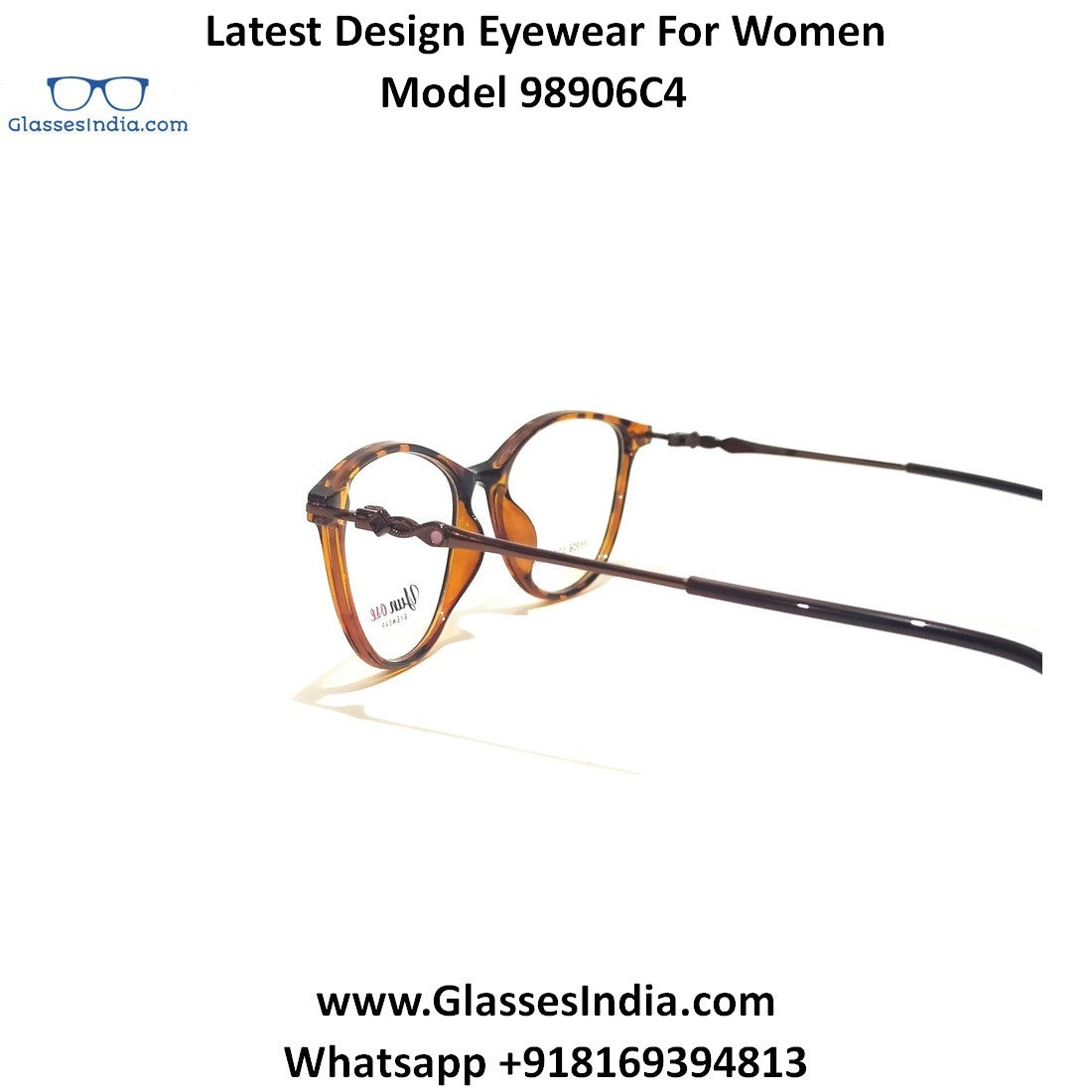 Trendy Designer Glasses for Women 98906C4 - Glasses India Online