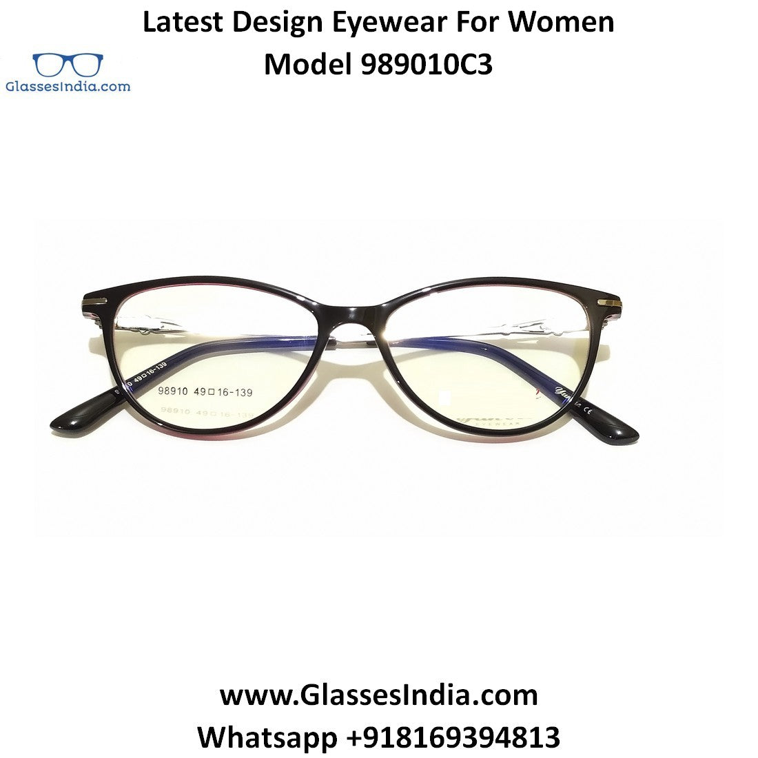 Cat Eye Glasses for Women 98910C3 - Main Image