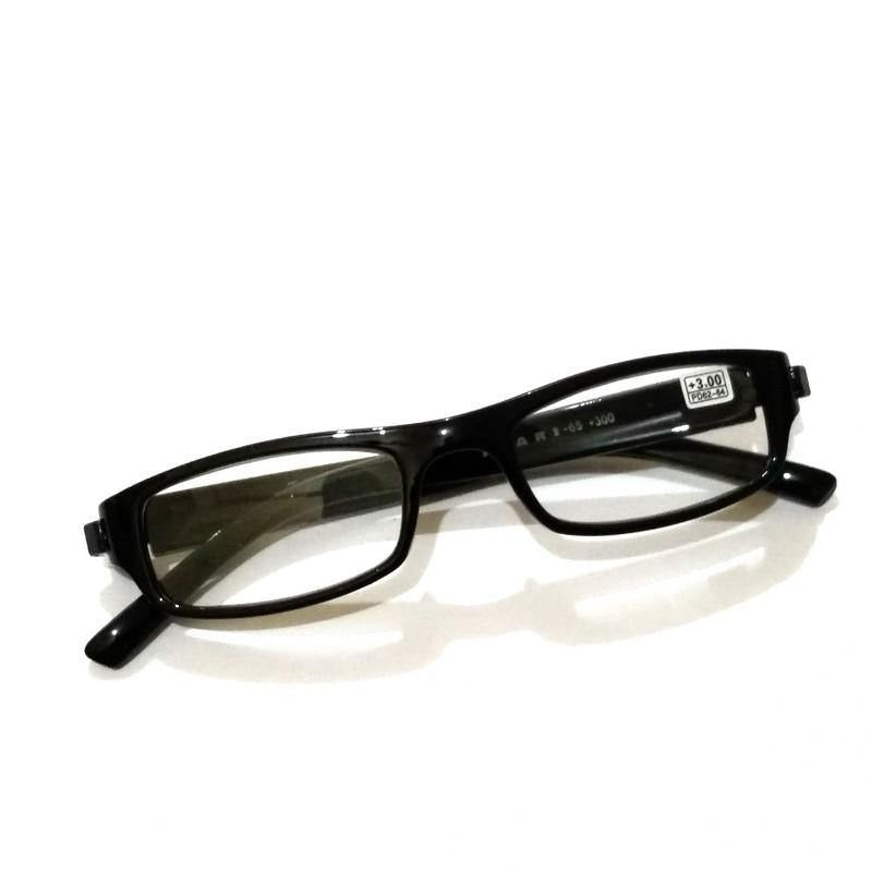 Black Reading Glasses Power 300