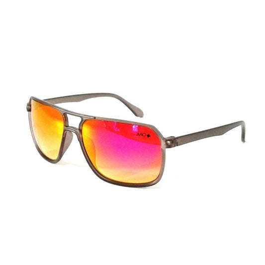 Pink Mirror Rectangle Sunglasses for Men Women 545