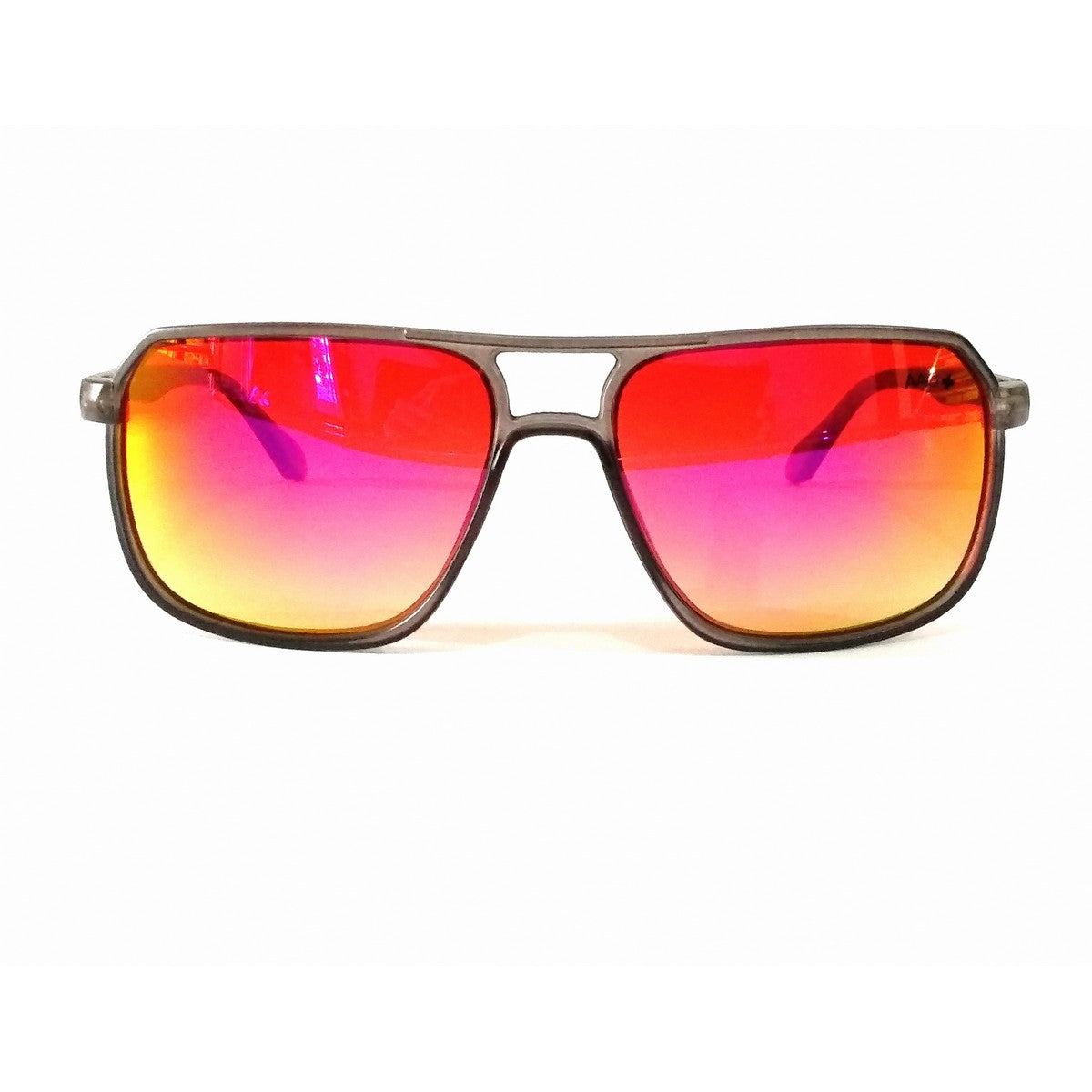 Pink Mirror Rectangle Sunglasses for Men Women 545