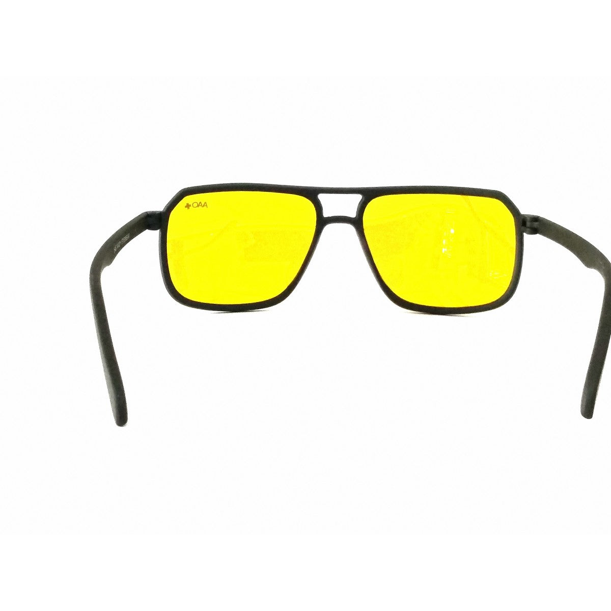 Yellow Mirror Rectangle Sunglasses for Men Women 545