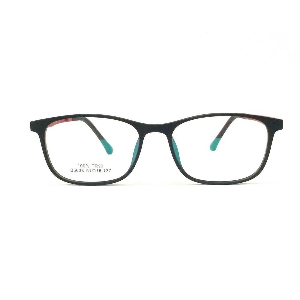 Blue Light Blocker Computer Glasses Anti Blue Ray Eyeglasses B5638BKRD - GlassesIndia