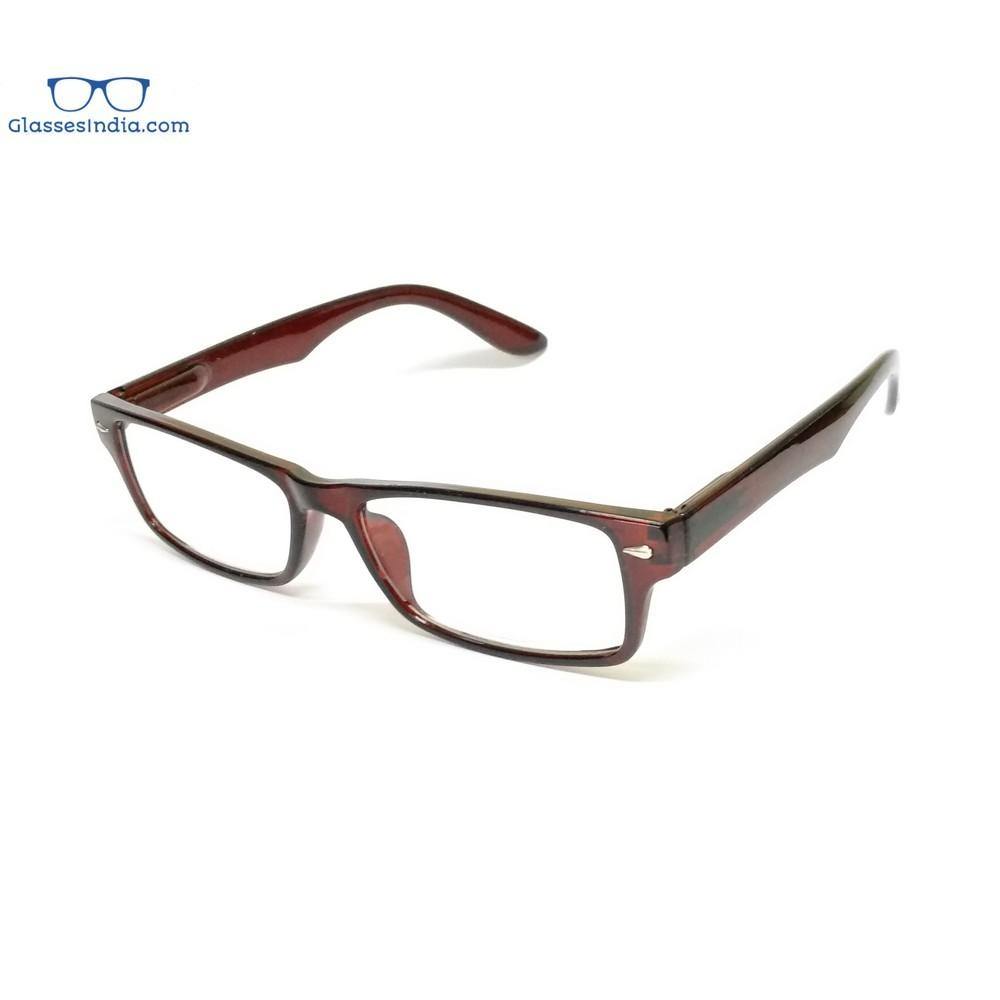 Brown Computer Reading Glasses for Men and Women - Glasses India Online
