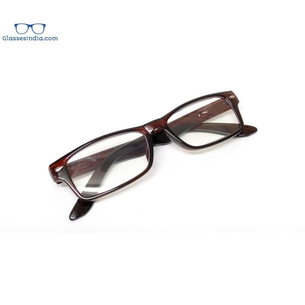Brown Computer Reading Glasses for Men and Women - Glasses India Online