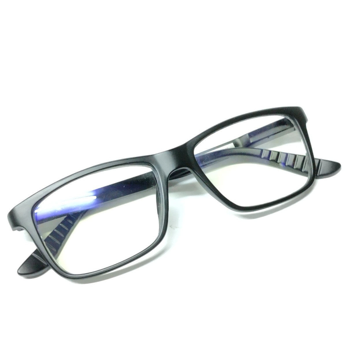 Black Rectangle Progressive Glasses for Computers Multifocal Reading Glasses for Men Women