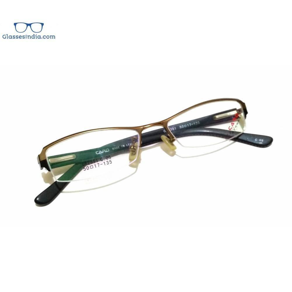Buy Supra Half Frame Spectacle Frame Glasses CR2891 - Glasses India Online in India