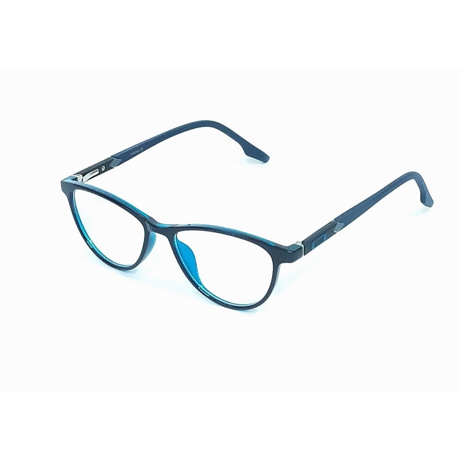 Blue Computer Glass Small Size Cat Eye Computer Glasses with Blue Light Filter Lens ...